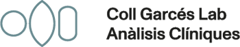 Logo Coll Garcés Laboratori Anàlisis Clíniques